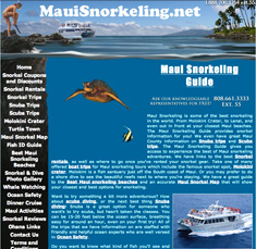MAUI SNORKELING / BOSS FROGS